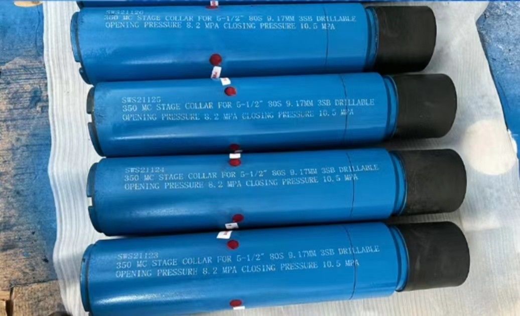 API ISO Standard 7 L80 BTC Thread Hydraulic Stage Collar για τσιμεντοποίηση πηγών πετρελαίου ή αερίου