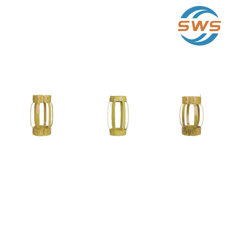 API 10D 4 1/2 Ένα κομμάτι Bow Casing Spring Centralizer για κατεύθυνση γεώτρηση πηγάδι