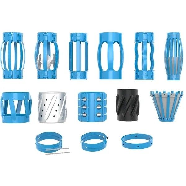 API 10D 5 1/2 Σκληρό τόξο Κεφάλαιο Άνοιγμα Centralizer Βελτιώστε την ποιότητα τσιμεντοποίησης για κατεύθυνση πηγή τρύπα