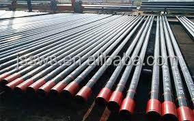 API 5CT Standard 4-1/2 BTC LTC N80 L80 Seamless Steel Tubing and Casing Complete with Safety Rings and With Nipples (Πρότυπο API 5CT 4-1/2 BTC LTC N80 L80 Χάλυβα χωρίς συγκόλληση)