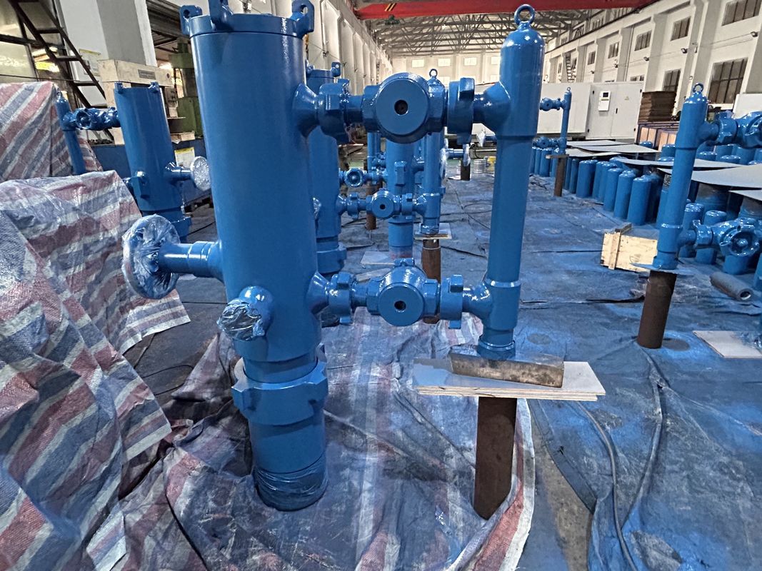 5-1/2' API Casing LTC Buckle συνδεδεμένη 35Mpa Εργασιακή πίεση 54Mpa Δοκιμαστική πίεση Διπλή πρίζα κεφαλής τσιμεντοποίησης