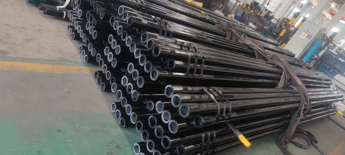 API 5CT Standard 4-1/2 BTC LTC N80 L80 Seamless Steel Tubing and Casing Complete with Safety Rings and With Nipples (Πρότυπο API 5CT 4-1/2 BTC LTC N80 L80 Χάλυβα χωρίς συγκόλληση)