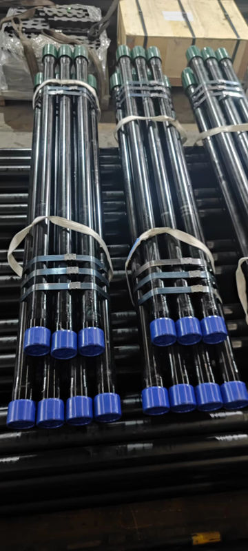 API 5CT Standard 5-1/2 STC P110 Χάλυβα άνθρακα σωλήνες και περίβλημα χωρίς συγκόλληση πλήρης με δαχτυλίδια ασφαλείας και με θηλές