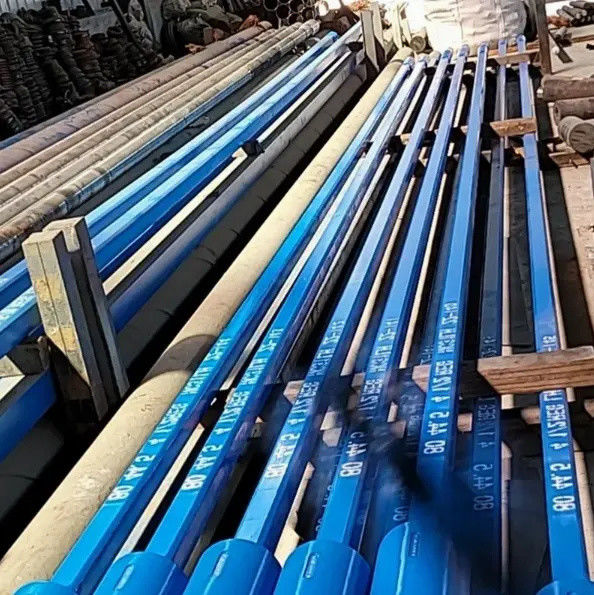 2-1/2 ίντσες 6-5/8REG NC26 Square Rotary Kelly για γεωτρήσεις πετρελαϊκών πεδίων